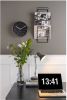 Karlsson Wandklokken Wall clock Minimal Zwart online kopen