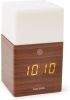 Karlsson Wekkers Alarm Clock Frosted Light LED Bruin online kopen