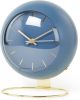 Karlsson Tafelklokken Table clock Globe Design Armando Breeveld Blauw online kopen