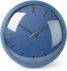 Karlsson Wandklokken Wall clock Globe Design Armando Breeveld Blauw online kopen
