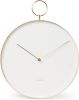 Karlsson Wandklokken Wall Clock Hook Metal Wit online kopen