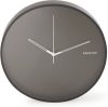 Karlsson Wandklokken Wall clock Hue metal Zwart online kopen