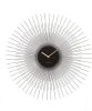 Karlsson Wandklokken Wall Clock Peony Steel Large Zwart online kopen