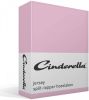 Cinderella Jersey Split topper Hoeslaken 100% Gebreide Jersey Katoen Lits jumeaux(200x200/210 Cm) Candy online kopen