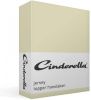 Cinderella Jersey Topper Hoeslaken 100% Gebreide Jersey Katoen Lits jumeaux(160x200/210 Cm) Ivory online kopen