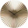 Karlsson Wandklokken Wall Clock Sensu Steel Goudkleurig online kopen