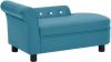 VidaXL Hondenbank 83x45x42 cm kunstleer turquoise online kopen