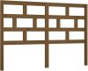 VidaXL Hoofdbord 156x4x100 cm massief grenenhout honingbruin online kopen