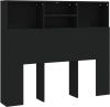 VidaXL Hoofdbordkast 120x19x103, 5 cm zwart online kopen