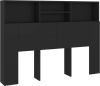 VidaXL Hoofdbordkast 140x19x103, 5 cm zwart online kopen
