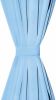 VidaXL Micro satijnen gordijnen met lussen 140x245 cm turquoise 2 st online kopen