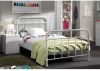 Vipack Kinderledikant Metalen bed, tienerbed, 1 persoons met lattenbodem online kopen