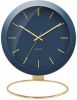 Karlsson Tafelklokken Table clock Globe Design Armando Breeveld Blauw online kopen