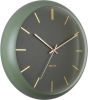 Karlsson Wandklokken Wall clock Globe Design Armando Breeveld Groen online kopen