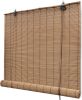 VidaXL Rolgordijn 140x160 cm bamboe bruin online kopen