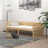VidaXL Slaapbank met matras massief grenenhout 90x200 cm online kopen