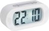 Karlsson Wekkers Alarm clock Gummy rubberized Wit online kopen