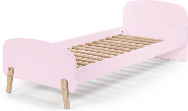 Vipack Bed Kiddy Inclusief Nachtkast 90 x 200 cm roze online kopen