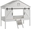 Vipack halfhoogslaper Bernie wit 218, 3x101x201, 8 cm Leen Bakker online kopen