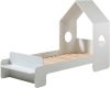Vipack huisbed Casimi wit 90x200 cm Leen Bakker online kopen
